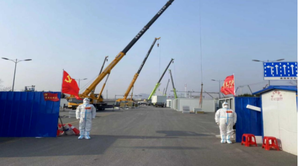 防疫接力，勇戰(zhàn)疫情——鞍勤、溫泉集團(tuán)全力保障健康驛站項(xiàng)目建設(shè)